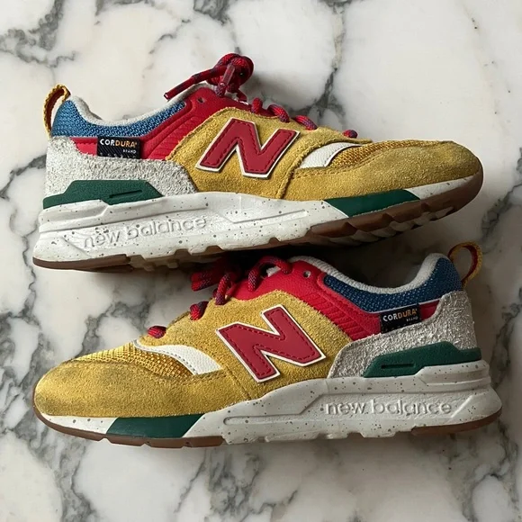 NEW BALANCE 997H LITTLE KID 'VARSITY GOLD MULTI' size 13 - Picture 5 of 7